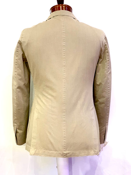 Lincoln Stretch Jersey Sports Jacket Beige - Scuzzatti