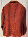 LBM Sport Jacket: Rust Slim Fit, with Unlined Body & Soft Shoulder