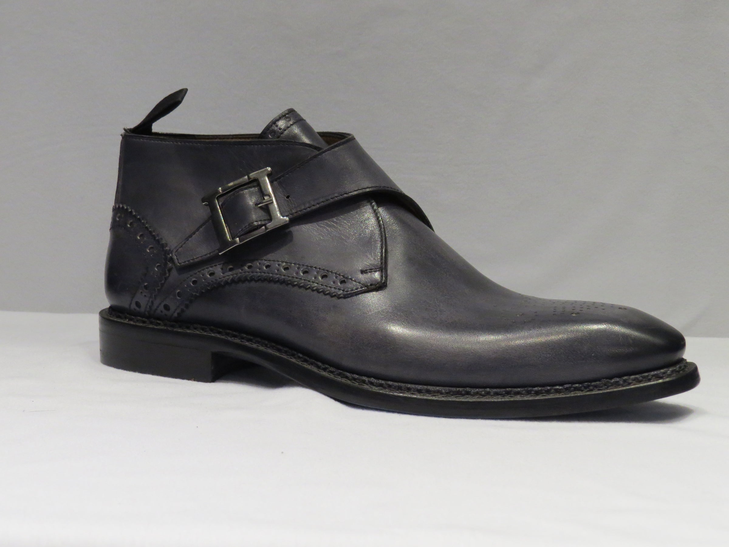 grey mens dress boots Knight Derby Grey Suede Leather Boots TerraGrip The Jacket Maker