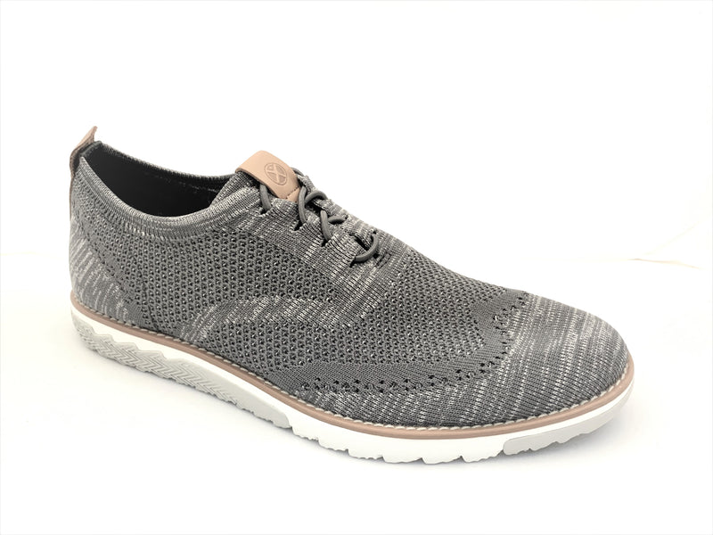 ON-SALE: Hush Grey Mesh Lace-in-Place Sneaker Shoes – San Marko NY