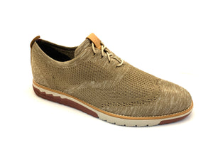 ON-SALE: Hush Puppies Natural Tan Mesh Lace-in-Place Sneaker Shoes